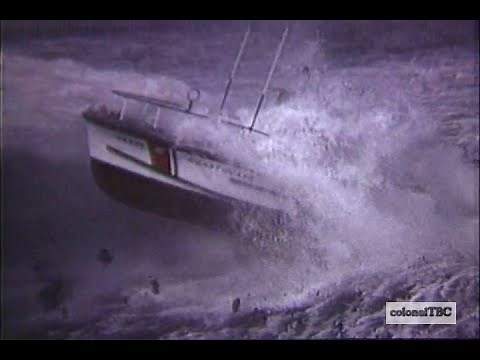 Little Coast Guard Ship versus big waves - 1967
