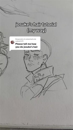 Josuke's Hair Tutorial: Step-by-Step Drawing Guide