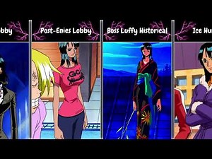 All of Robin's Pre-Timeskip Outfits | One Piece