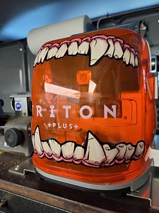 Triton CHOMP 2 Piece Key Machine Vinyl Decal - Etsy