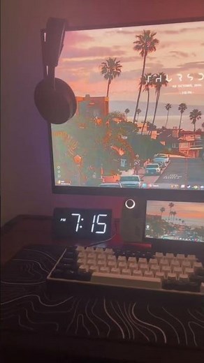 Asus rog ally gaming setup. Orange theme.