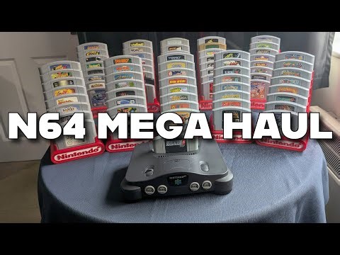 I Bought 80 N64 Games In A Month - What did I Buy ....