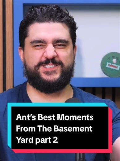 Ant’s Best Moments From The Basement Yard 😂 part 2 #basementyard #basementyardpodcast #joesantagato #frankalvarez #funny