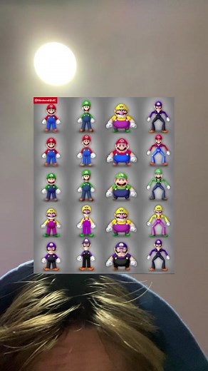 Super Mario Bros. Animated Character Selection Guide