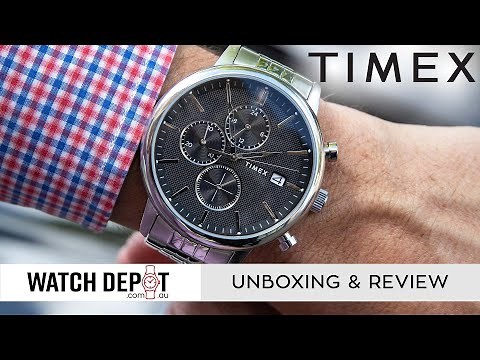 Timex Chronograph 'Chicago' TW2V01600 Mens Watch - Unboxing & Quick Look