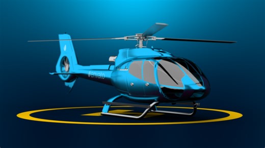 Helicopter Logo Reveal