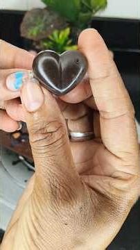 super tasty heart shape dryfruit chocolate | #chocolate | by Dipti's Bake cafe