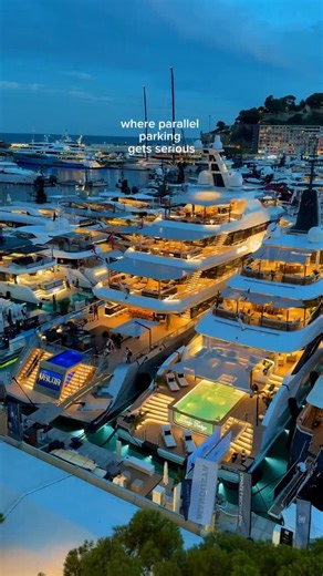 95K views · 2.1K reactions | One ding and you’re done  ___ Superyacht fleet on display at the Monaco Yacht Show, the world’s most expensive and exclusive display of luxury yachts. | The Yacht Writer | Facebook