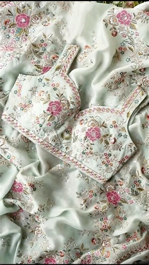 ✨💗New Trendy Party Wear Saree Design 2026 | ✨ Bridal saree 😍 #youtubeshort #saree #fashion #shorts