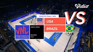 Full Match | Perempat Final: Amerika Serikat vs Brasil | Men's Volleyball Nations League 2022