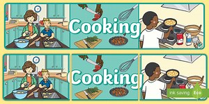 Cooking Display Banner