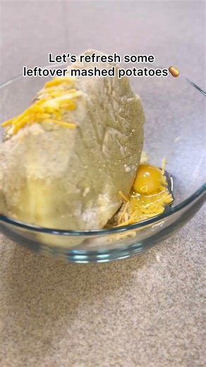 Leftover Mashed Potato Patties