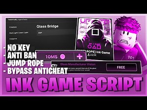 Ink Game Script *NO KEY* - Auto Win, Godmode, Auto Dalgona, Antiban, Kill Aura, & More! 🦑🥷