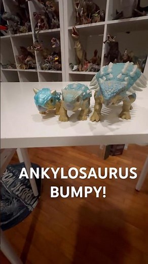 ankylosaurus bumpy! #jurassicworld#ankylosaurus#campcretaceous#dinosaur#matteljurassicworld#toys