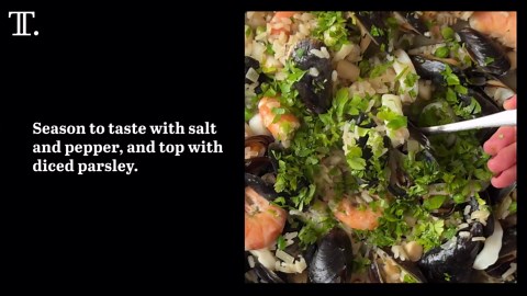 Creamy Seafood Risotto Recipe