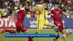 Syrian soccer team plays in FIFA World Cup qualifiers