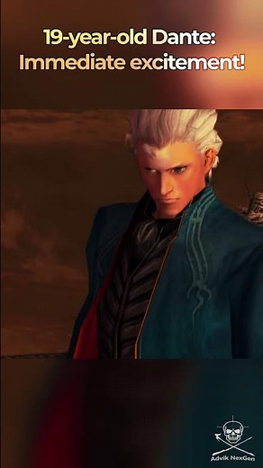 Young Dante vs Old Dante ⚔️💔 #dante #vergil