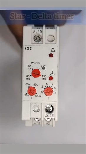 Er Muhammad Miyaji | Star Delta Timer Setting Explained | स्टार डेल्टा टाइमर सेटिंग कैसे करें? Star-Delta Starter का Timer कैसे Set करें? स्टार मोड से डेल्टा... | Instagram