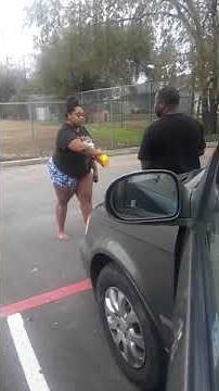 Daughter fighting with mom husband