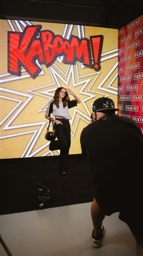 Kay Adams on Instagram: "Always the best time with @paniniamerica at the Panini Prizm Lounge during Super Bowl week ⭐️ #WhoDoYouCollect"