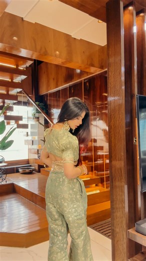 Pooja Dhatrak | GRWM for a full desi haldi 💛✨ Dm/comment for link 🌼 - haldi , haldi outfit , outfit from scratch , desi fit , desi outfit , indian outfit... | Instagram