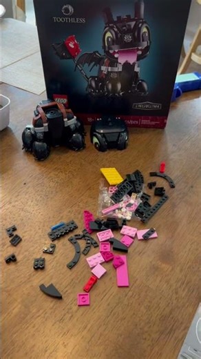 Let’s build @LEGO Toothless! #lego #dragon #icon #toothless #shorts