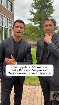 Latest update: 55-yearoldKelly Ripa and 54-year-oldMark Consuelos have separated