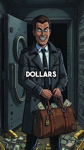 This bank heist was wild 🤯 #truecrime #history #bankheist #mystery