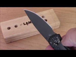 How to sharpen a pocket knife ( using the Lansky turn box system )