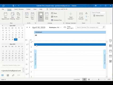 Outlook Calendar Multiple Time Zones