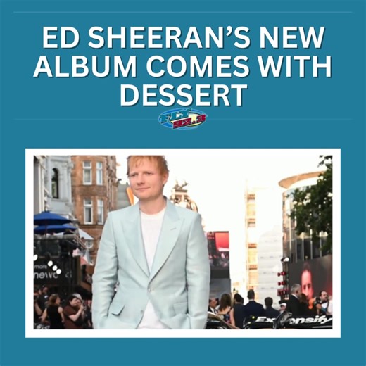Ed Sheeran’s new album comes with a sweet surprise — his very own ice cream 🍦 Find out how you can try it in the comments! | Fly 92.3