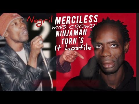 Merciless won over negril crowd but his antics redeem ninjaman #jamaica #dancehall #music