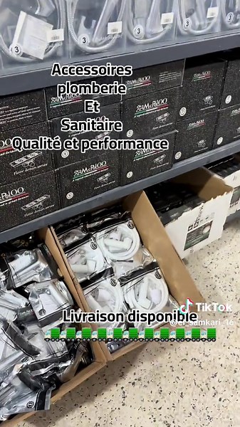 Accessoires plomberie de qualité en Algérie