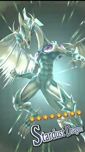 Yugioh Duel Links - Stardust Dragon Summon Animation!