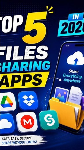 Top 5 File-Sharing Platforms in 2026! 📁⚡ (Stop Sharing Files the Old Way)