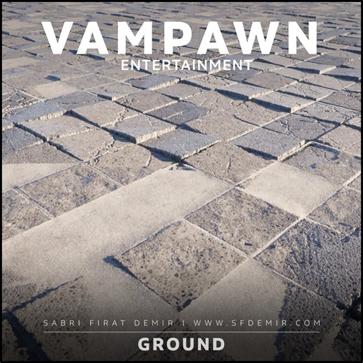 Vampawn Smart Ground Material System – Unreal Engine Optimized Master Material Framework, Sabri Firat Demir