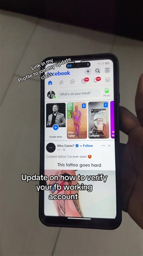 How to Verify Your Facebook Working Account