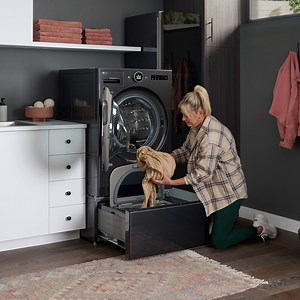 17K views · 58 reactions | Cozy and clean, season after season 狀 Treat your fall sweaters right by gently washing them in your LG WashCombo or trusty LG SideKick. Learn more about LG Laundry: https://spr.ly/6184Axwg4 #LifesGood #SweaterWeather | LG Global | Facebook