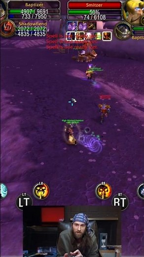 controller wow paladin n shaman get a different kind of mind control tbc anniversary #wow #streamer
