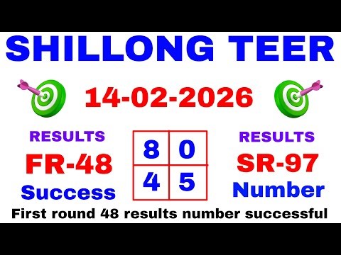 Success Formula {48} Left side | Teer results 48 successful | Achik teer 14/02/2026