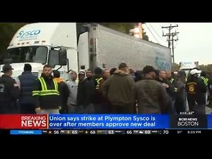 Sysco trucking strike ends as drivers vote to ratify a new contract
