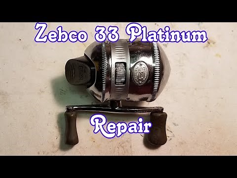 Won't Retrieve Line! Let's fix the Zebco 33 Platinum