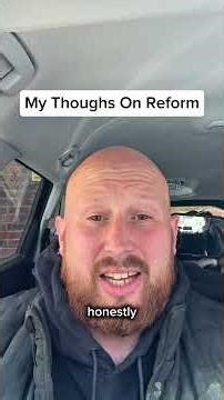 My Thoughts On Reform