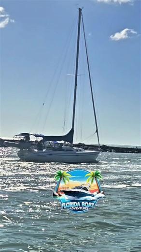 Sailboat Cruising Past the Venice Jetty — Would You Drift This Slow? There’s something timeless about a sailboat gliding past the Venice Florida Jetty, canvas catching the breeze while the rest of the world rushes by. No engines screaming, no hurry to be anywhere — just clean wind, calm water, and that peaceful Florida feeling that reminds you why life on the coast hits different. #VeniceJetty #FloridaBoating #SailboatLife #wavyboats