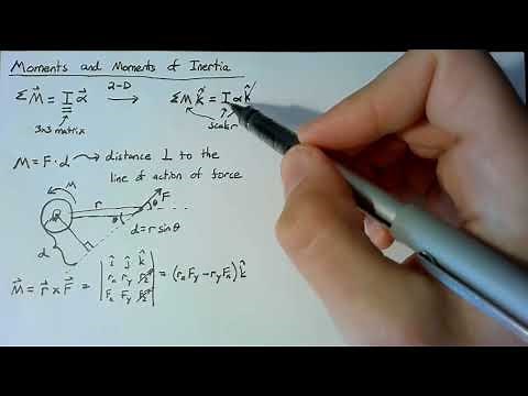 Rigid Body Kinetics - Moments and Moments of Inertia