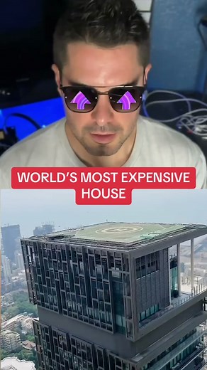 Seriously, who needs an entire sky scraper for themselves?? #antilia #mansion #expensive #foryou