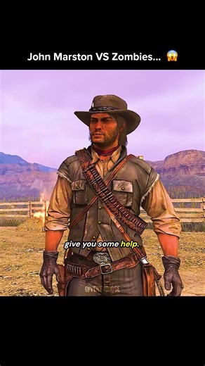 POV: John Marston VS Zombies (RDR1) 😱 #shorts #reddeadredemption