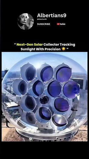 This Solar Collector 😱Never Misses Sunlight – Insane Tracking Tech! #experiment #science #physics