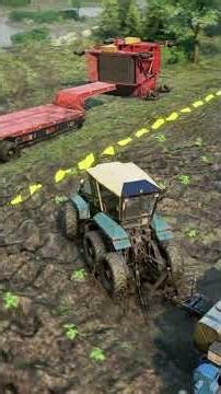 Potato Field . Seed the field 0%-100% , #snowrunner #season14 #gaming