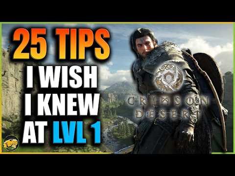 Crimson Desert - 25 Tips and Tricks I wish I knew at LVL 1